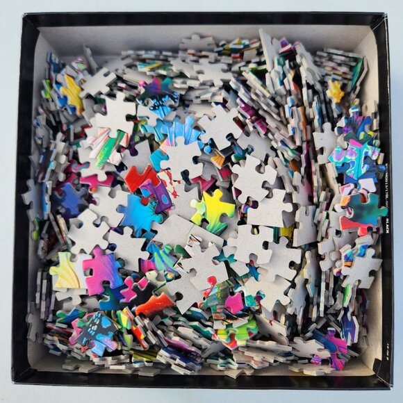 Buffalo Games Vivid Collection Butterflies 1000 Piece Jigsaw Puzzle Butterfly Bl - Picture 3 of 3